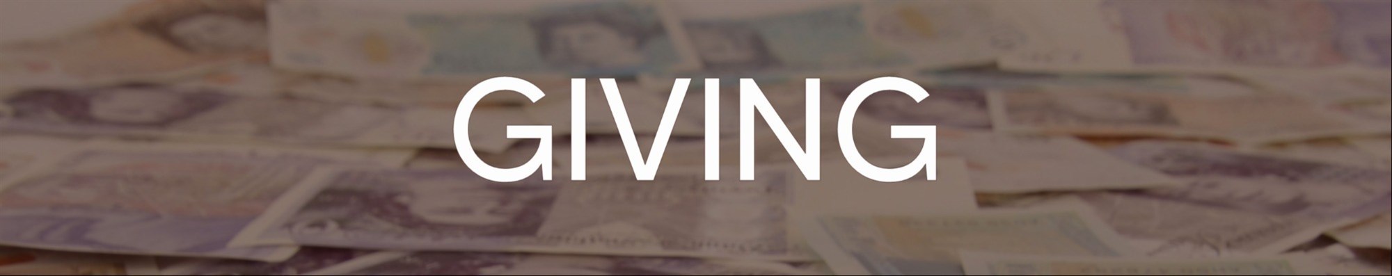 Giving Page Banner